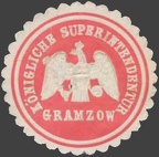 Briefverschlussmarken-Siegelmarken Gramzow
